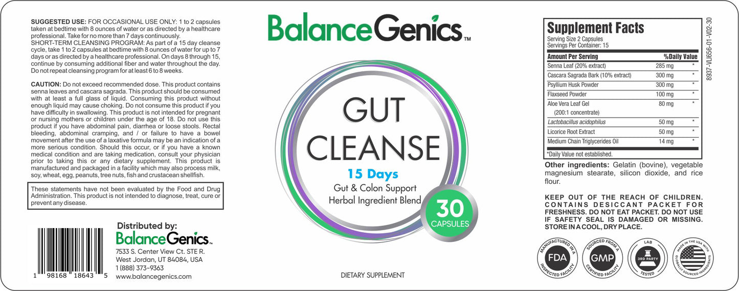 15 Day Gut Cleanse