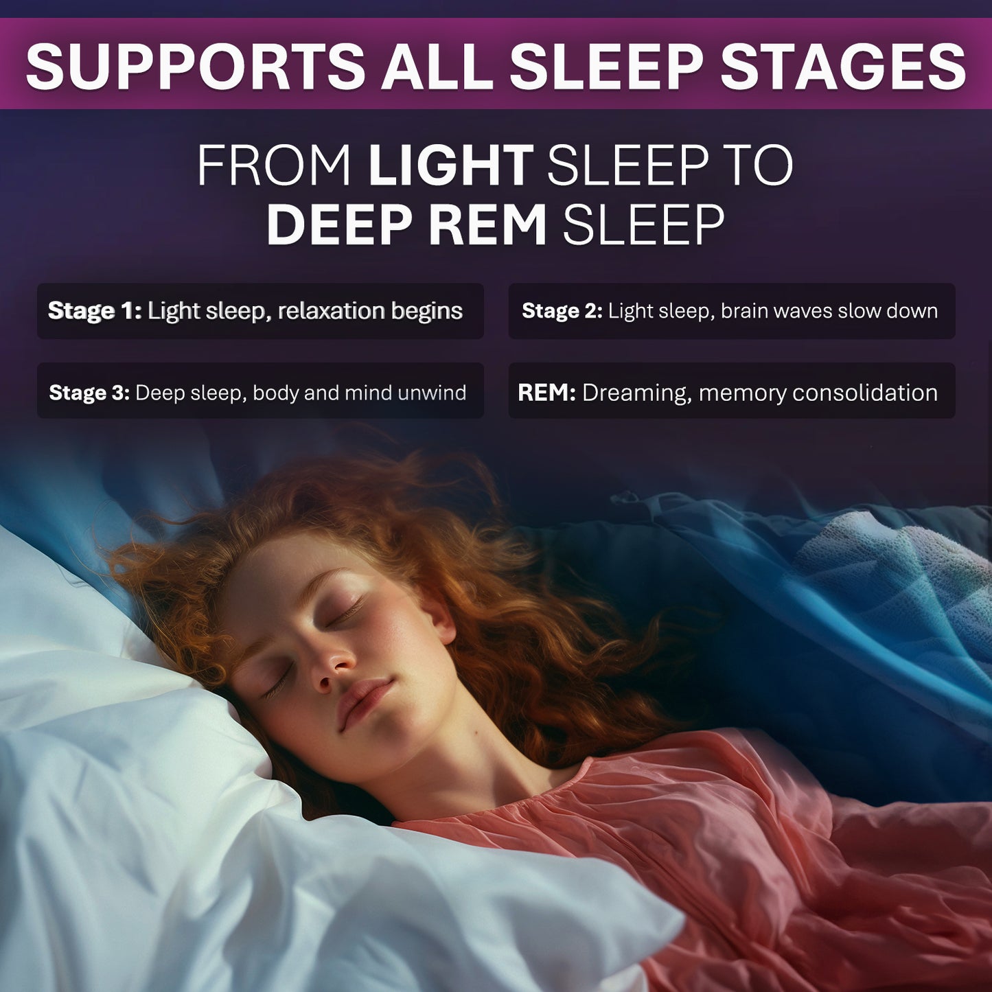 Natural Sleep | GABA Complex | Multi-Benefit Blend | Anti-aging | BalanceGenics (How100.com)