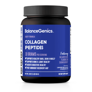 Collagen Peptides Powder | Enhances Natural Beauty | Anti-aging | BalanceGenics (How100.com)