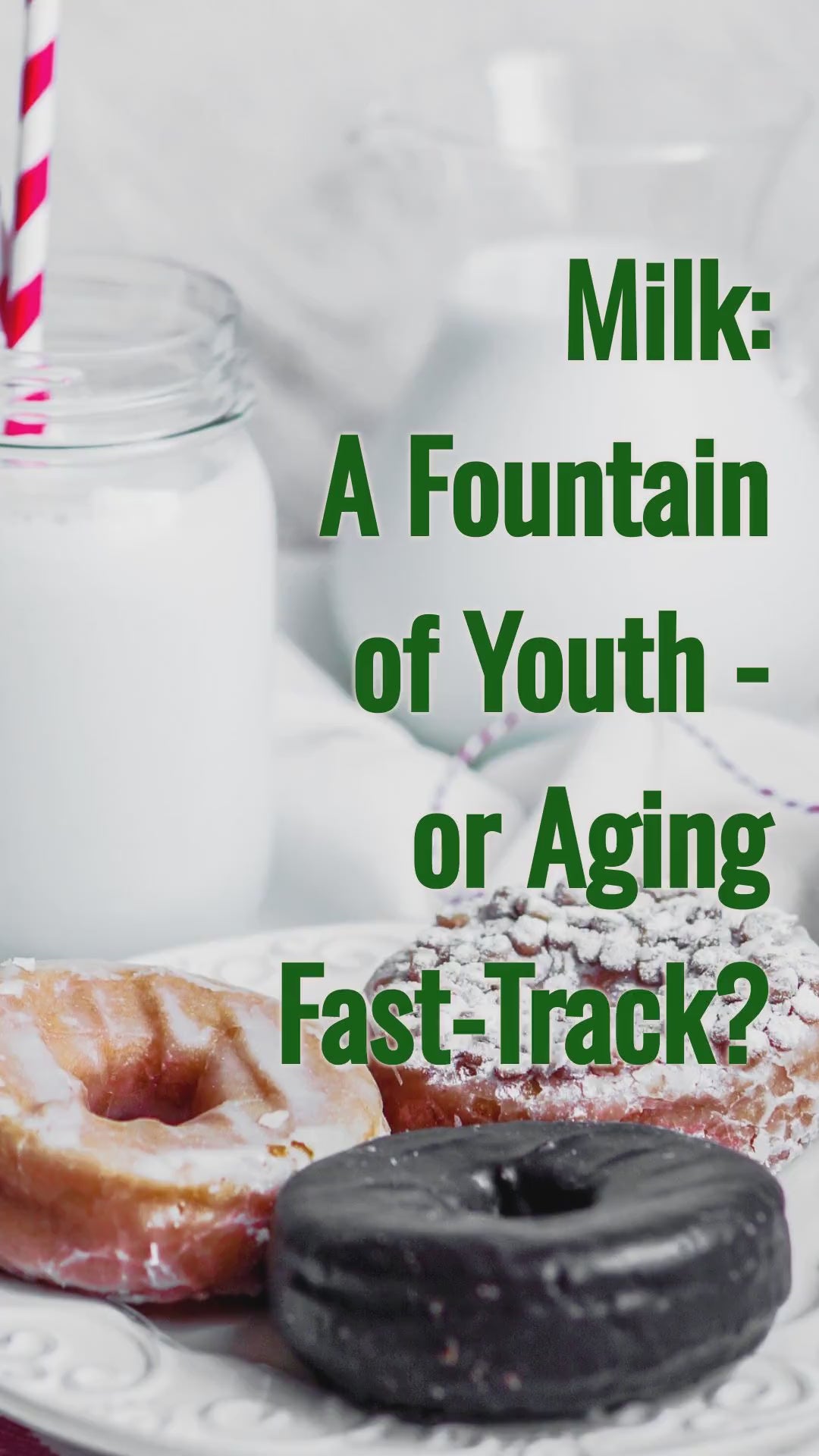 Load video: Longevity Experts: Milk, a Fountain of Youth, or Aging Fast-Track? - BalanceGenics (How100) - How100.com