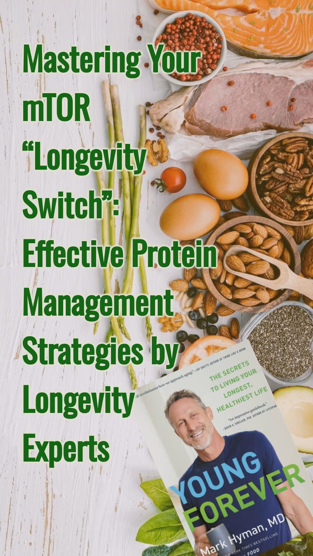 Load video: Mastering Your mTOR &quot;Longevity Switch&quot;: Effective Protein Management Strategies by Longevity Experts - BalanceGenics (How100) - How100.com