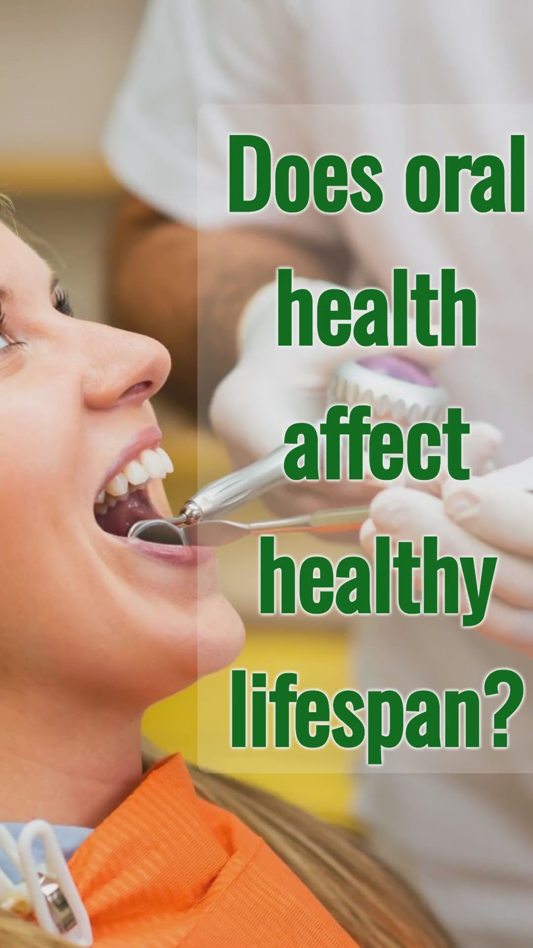 Load video: Does Oral Health Affect Healthy Lifespan? - BalanceGenics (How100) - How100.com